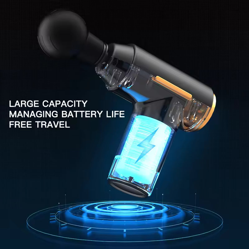 Φορητό πιστόλι μασάζ βαθέων ιστών